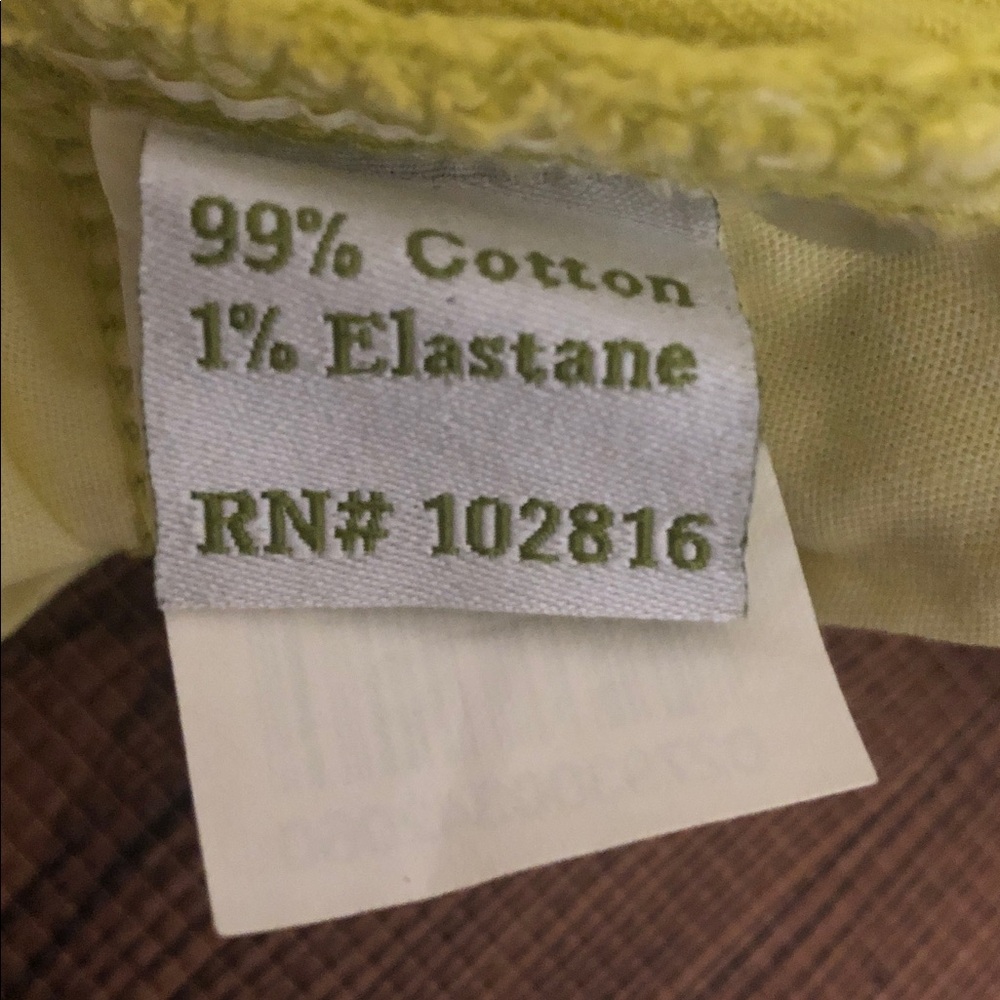 Garnet Hill Denim Lemon Lime Colored Skirt size 10 - Picture 16 of 16